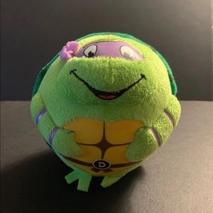 3 TY Beanie Ball Teenage Mutant Ninja Turtles